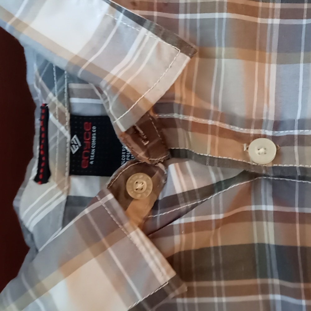 Enyce dress shirt short sleeve